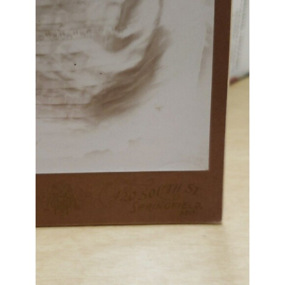 Antique Cabinet Card Baby Infant c1880s McMillan Photographer Springfield MO - Picture 6 of 11